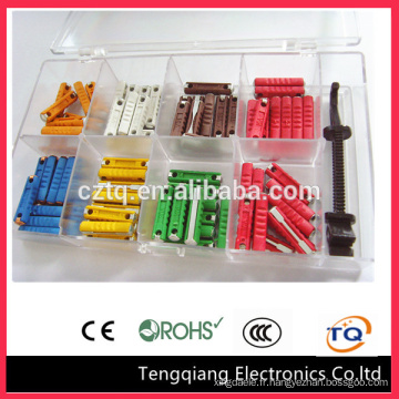 100 Assorted European GBC ceramic tubes fuse socket 5A 8A 16A 25A 30A